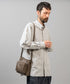 MR.OLIVE E.O.I / MILANO GRAIN LEATHER / GUSSET POCKET COMPACT SHOULDER BAG ミスターオリーブ イーオーアイ/ミラノグレインレザー/ガゼットポケット コンパクトショルダーバッグ)